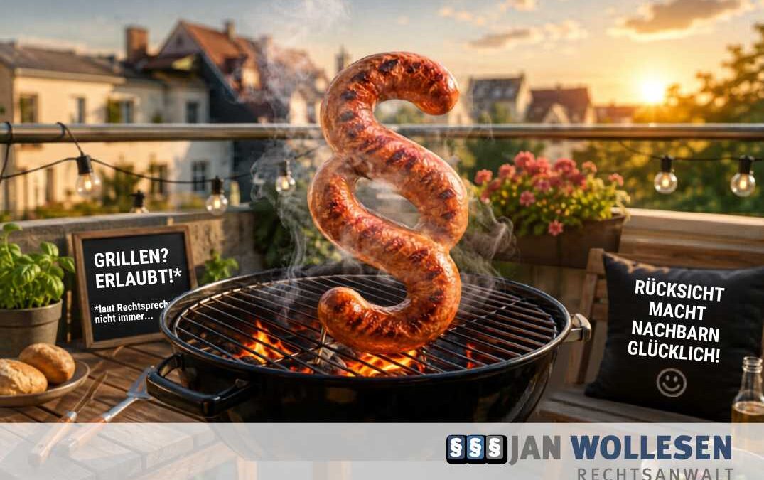 Wenn es um die Wurst geht: Grillen im Spannungsfeld der Justiz