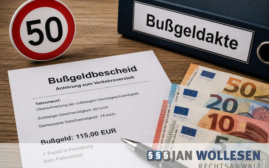 Einspruch gegen Bußgeldbescheid: Lohnt sich das wirklich?